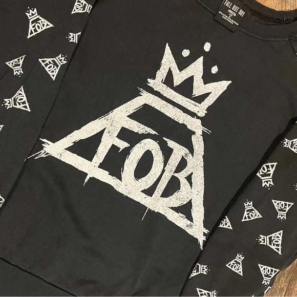 Manhead Fall Out Boy Pullover - Picture 2 of 4